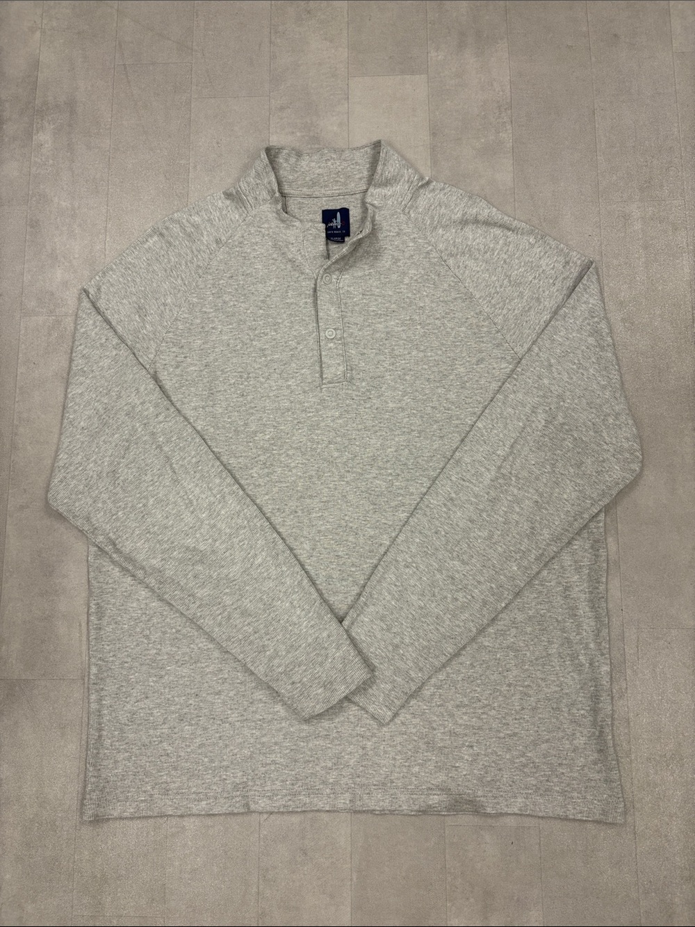 Johnnie-O Gray Henley Shirt